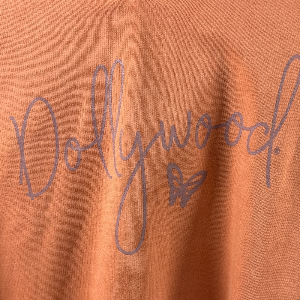 Orange Dollywood Hoodie - Picture 3 of 10